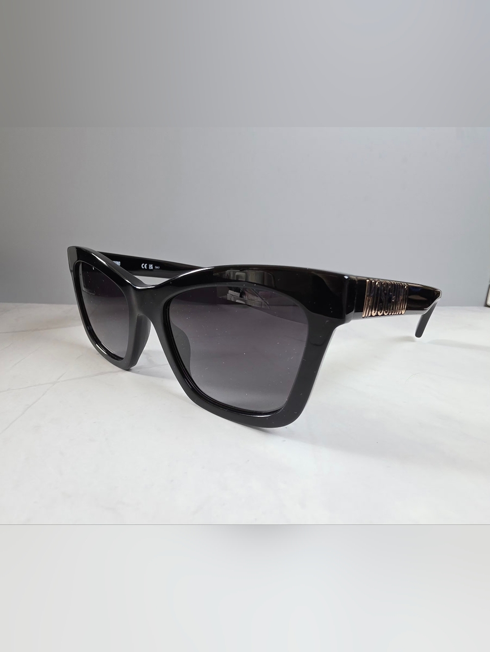 Moschino Black Cat Eye Sunglasses
